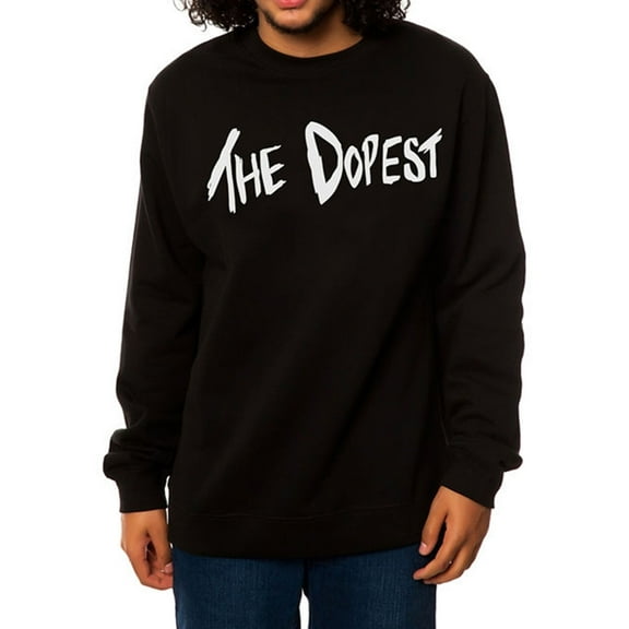 DOPE Mens The Dopest Sweatshirt, Black, Large
