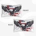 thumbnail image 4 of Fotbe American Flag Eagle Art Pillow Cases - Envelope Closure - Luxury, Extra Soft, Cooling Pillow Covers - Wrinkle, Fade, Stain Resistant-20"x30", 4 of 8