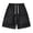 Black-E3, variant on Men's Stretch Cargo Shorts Elastic Waist Drawstring Shorts Relaxed-Fit Summer Outdoor Activities Casual Big & Tall Cargo Shorts with Multi-Pocket Quick Dry Joggers,Purple 3XL