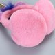 thumbnail image 3 of Orejeras de unicornio de peluche para niñas, orejeras para la cabeza, lindas orejeras de dibujos animados para mujeres y niñas, 3 of 4