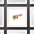 thumbnail image 3 of Gallery Pops Star Wars: Young Jedi Adventures - RJ-83 Badge Wall Art, White Framed Version, 12" x 12", 3 of 5