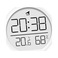 thumbnail image 4 of Reloj de pared Digital, reloj de cabecera de 2,9 pulgadas, silencioso, sin , multiusos, 12/24H, con temperatura, funciona con batería para, 4 of 8