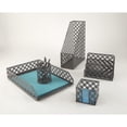 thumbnail image 6 of Realspace® Streya Cut-Metal Magazine File Holder, 12"H x 4"W x 9-7/8"D, Gray, 6 of 6