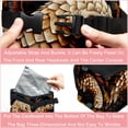 thumbnail image 4 of Pangolin Foldable with Lid Leak-Proof Hanging Storage Bag Mini Trash Can Car Trash Bin Trash Can for Car, 4 of 6