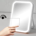 thumbnail image 3 of HILABEE led makeup mirror handheld table White Three Colors Light, 3 of 7