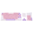 thumbnail image 2 of Purple Teclas gruesas Pbt Dye Upgrade 104, juego de teclas, teclas de perfil OEM, 2 of 5