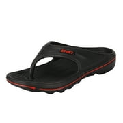 jovati Mens Summer Pure Colour Flip Flops Shoes Sandals Male Slipper Flip-flops