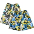 thumbnail image 1 of Bañador de secado rápido para hombre, 2 piezas, pantalones cortos de playa con bolsillos, pantalones cortos de fitness para el tiempo libre de verano, 1 of 7