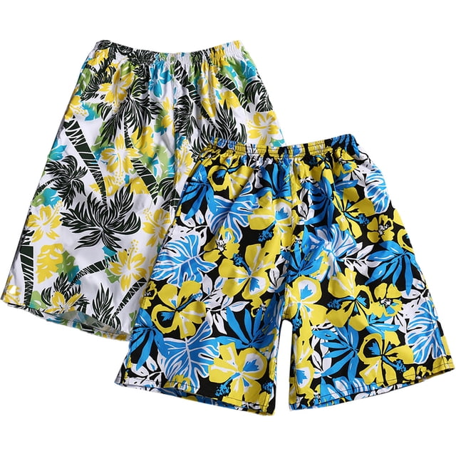 Bañador de secado rápido para hombre, 2 piezas, pantalones cortos de playa con bolsillos, pantalones cortos de fitness para el tiempo libre de verano