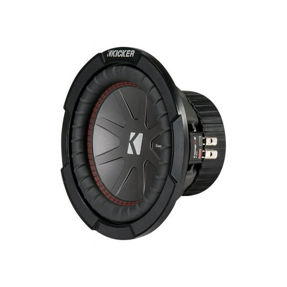 Kicker 43CWR82 CompR 8 Inch 2 Ohm 300 Watt RMS Power Car Audio Sub Subwoofer
