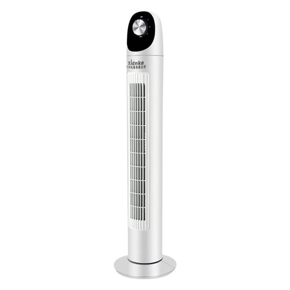 RyanK Clearance Fans Leaf Tower Fan, No Leaf Fan, Floor Fan, Remote Control Timing, Household Three Speed Fan, Vertical Shaking Head Fan