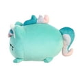 thumbnail image 7 of Aurora - Small Green Tasty Peach - 7" Moon Blossom Meowchi - Enchanting Stuffed Animal, 7 of 7