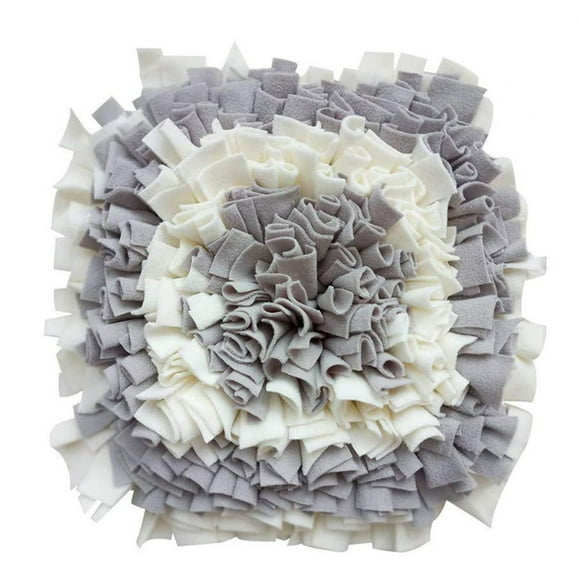 Antqov Wooly Washable Snuffle Mat Feeding Mat for Dogs Naturally for Any Breed