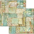 thumbnail image 2 of Stamperia Double-Sided Paper Pad 8"X8" 10/Pkg-Atelier Des Arts, 10 Designs/1 Each, 2 of 2