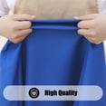 thumbnail image 3 of Smiry Rectangle Picnic Tablecloth, Waterproof Wipeable Table Cloth, Washable Elastic Table Cover for Outdoor and Indoor, 30"x48", Blue, 3 of 7