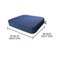 thumbnail image 5 of Better Homes & Gardens 19" x 18" Premium Navy Outdoor Seat Cushion, 5 of 11