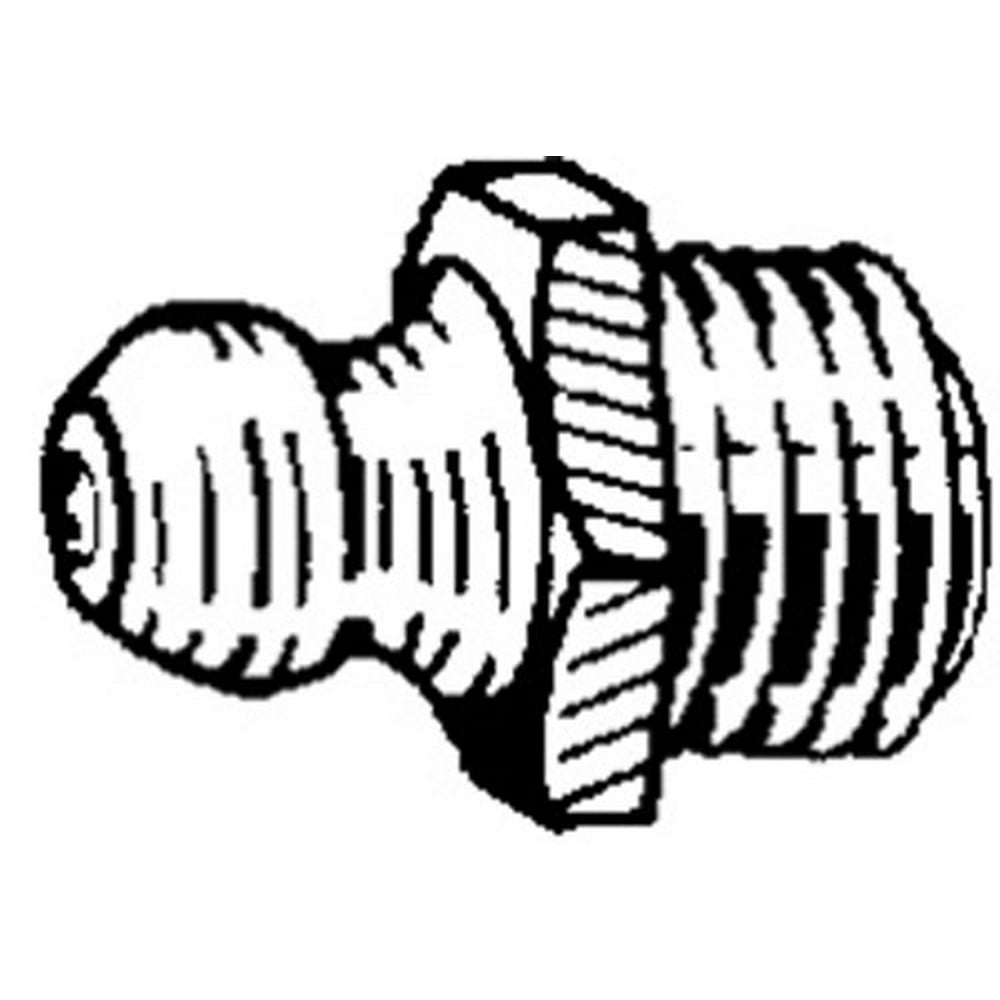 Grease Fitting 1/8 Pipe 39/64 Length Self Tap