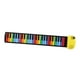 thumbnail image 5 of Piano enrollable portátil para niños y adultos. Amarillo, 5 of 9