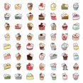 thumbnail image 2 of 60 Autocollants Chaton, Autocollants Pour Ordinateur Portable, Autocollants En Vinyle, Pour Voiture, Bagages, Planche Roulettes, Moto, Adolescent, 2 of 3