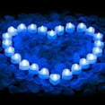 thumbnail image 2 of YAOMOBB Bridal Shower Decorations Romantic LED Tealight Candles 24Pcs Set with Artificial Flower Petals Heart Shape Home Decoration Light Kit, 2 of 6
