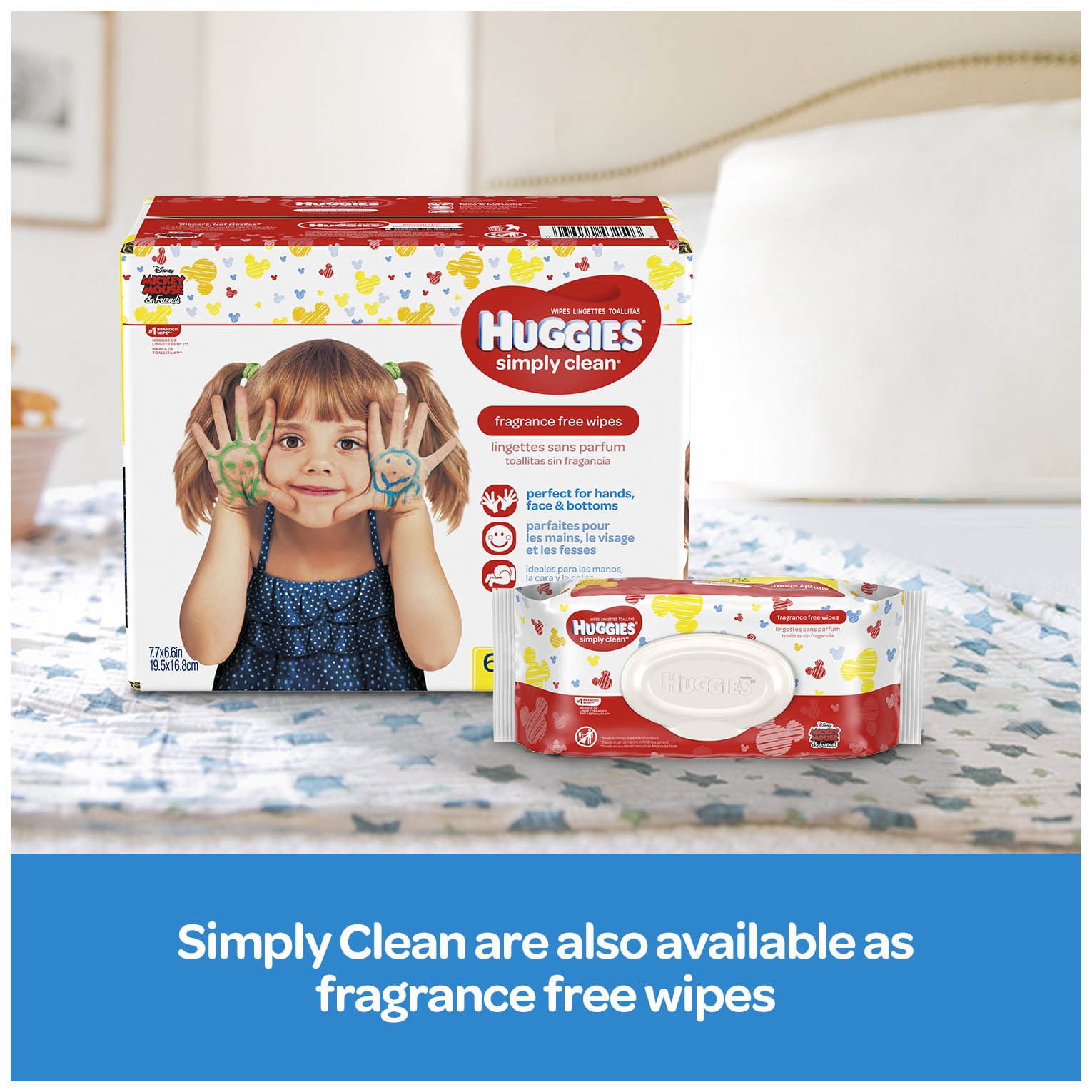 Huggies Simply Clean Fresh Scent Baby Wipes Flip-Top Packs, 3 pk / 64 ct -  Kroger