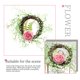 thumbnail image 3 of Guirnalda de flores artificiales Simulación Decoración floral Guirnalda Tela de plástico Guirnalda de flores falsas, Peonía AweSitey HA7398-01B, 3 of 6