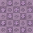 thumbnail image 1 of Ahgly Company Machine Washable Indoor Square Transitional Orchid Purple Area Rugs, 6' Square, 1 of 7