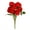 Red, variant on Vickerman 17.5" Artificial Pink Rose Bush.