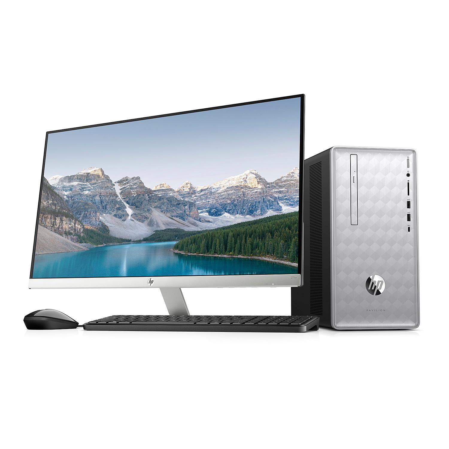 hp pavilion desktop bundle with 27 monitor