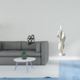 thumbnail image 2 of Servilletero de hierro,Soporte para servilletas con forma de pata,color negro,Figura decorativa,Escultura de plumas para escritorio,oficina o decoración del hogar,Figura decorativa de, 2 of 8