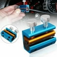 thumbnail image 3 of Motorcycle Throttle Cable Lubricator Clamp Tool | Universal Fuel Line Oiler for Cable Maintenance | Metal Construction | Secure Quick-Release Design | Fits Motorcycles Bicycles | Red Blue Black, 3 of 3