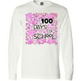 thumbnail image 3 of Inktastic 100 Days of School Stars in Pink Long Sleeve T-Shirt, 3 of 5