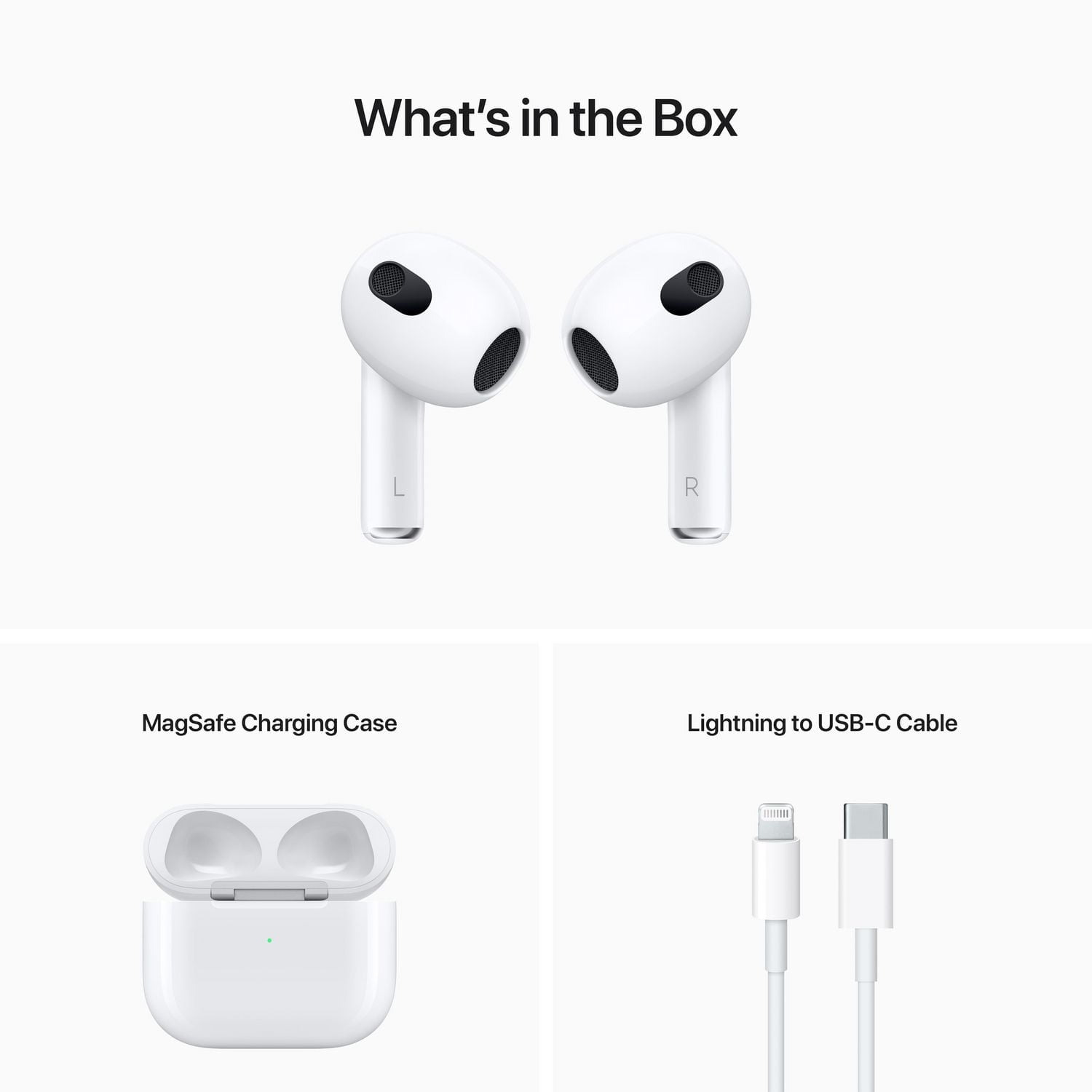 AirPods (3rd generation with MagSafe charging case), It's