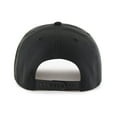thumbnail image 3 of Men's '47  Black Brooklyn Nets Nothing But Net Hitch Adjustable Hat, 3 of 3