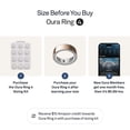 thumbnail image 3 of Anillo Smart Ring OURA, 4 unidades, oro rosa, talla 10, ritmo cardíaco para dormir, 3 of 8