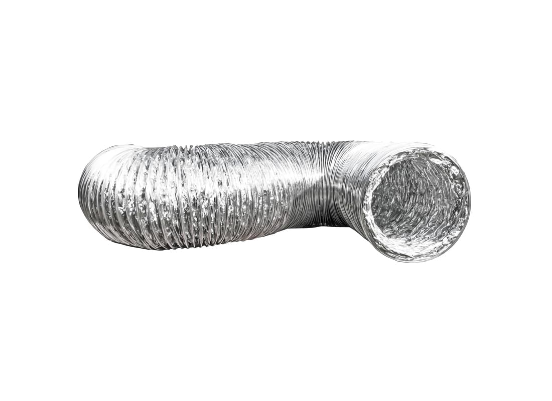 Builders Best 010793 4" X 8' SilverDuct Dryer Transition Duct, , Pack of 1