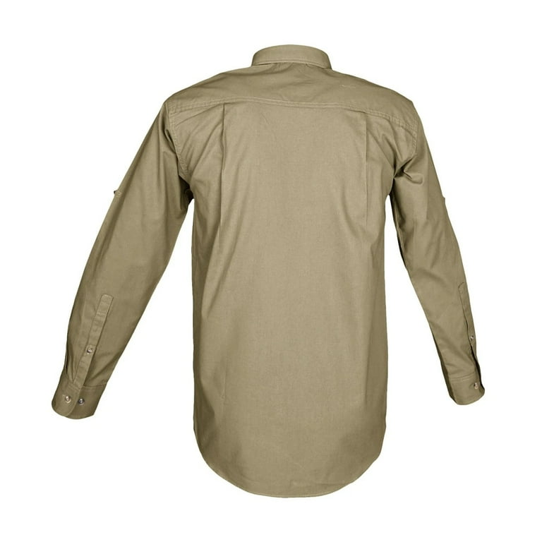 khaki shirt walmart