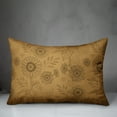 thumbnail image 3 of Creative Products Gold Sunflower Icons 20 x 14 Spun Poly Pillow, 3 of 3