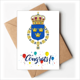 thumbnail image 1 of Suecia Europa emblema nacional Sobre de la Carta de felicitación de la tarjeta de matrimonio, 1 of 4