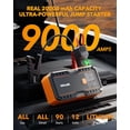thumbnail image 2 of Arrancador portátil OXILAM 20000mAh 9000A para motores a gasolina y diésel, 2 of 8
