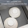 thumbnail image 3 of 13.5 X 13.5 Inch Silicone Table Mat Sink Mat, 3 of 5