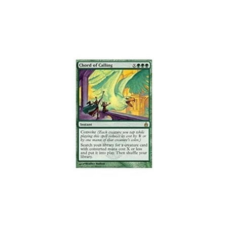 Magic: the Gathering - Chord of Calling - Ravnica, A single individual card from the Magic: the Gathering (MTG) trading and collectible card game (TCG/CCG). By Magic the (Best Calling Card For Bangladesh From Uk)