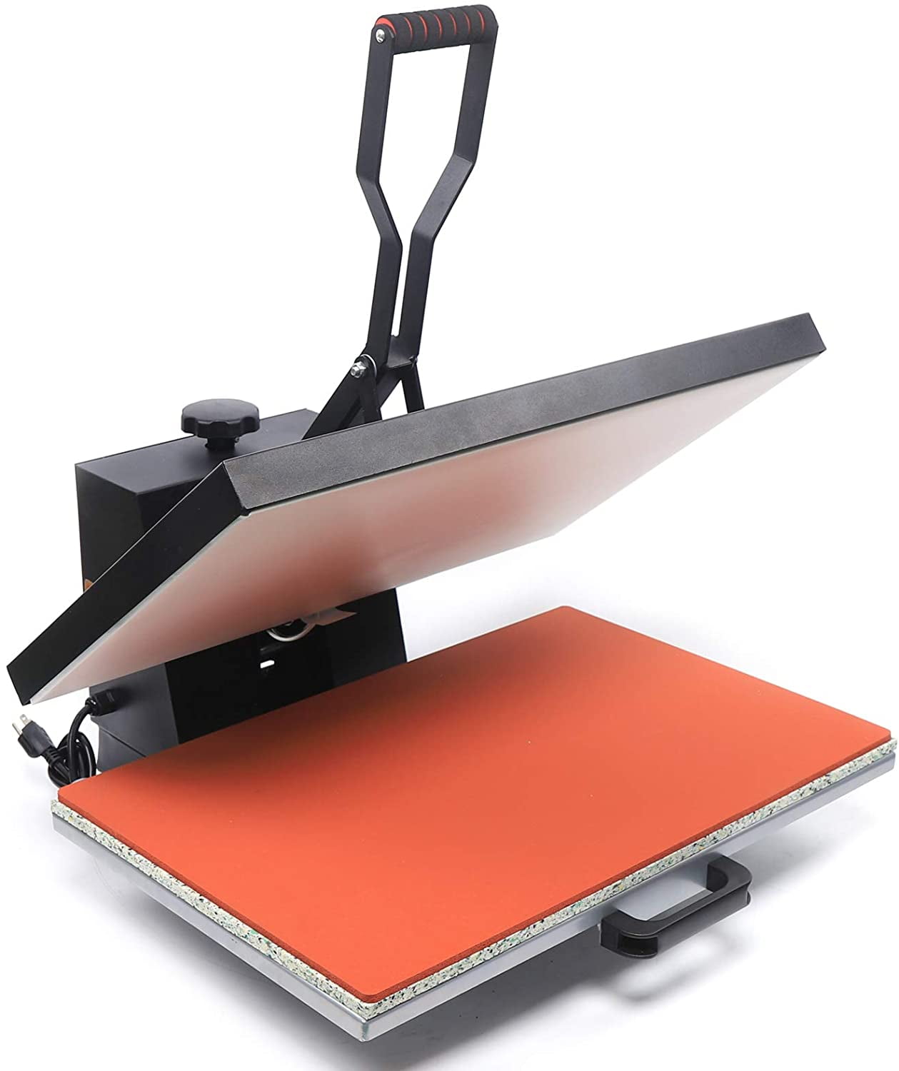 FETCOI Heat Press 16"x 24" Industrial Flat Heat Press Machine Clamshell Digital Heat Transfer Sublimation for T-Shirt Mug Hat Plate Cap Pattern Pressing, 110V 1400W 3000°