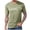 Army Green, variant on ZUKMRJPC Men's T-Shirt Short Sleeve Casual Crewneck Athletic Basic Tee Regular Fit Summer Vintage Graphic Workout Tops with Pocket M-4XL
