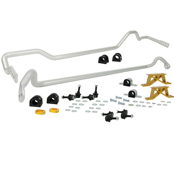 Whiteline Front (24mm) and Rear (24mm) Swaybar Kit; fits Subaru Impreza 04-06 Fits select: 2004-2006 SUBARU IMPREZA WRX STI