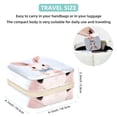 thumbnail image 5 of Easter Travel Portable Square Jewelry Box for Rings Earrings Necklaces Bracelets Girls Women Display Case Holder Organizer Stand Storage Box, 5 of 6