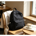 thumbnail image 2 of Polka Dot Casual Nylon Daypack, Large Capacity Lightweight Fashion Backpack for Travel Outdoor Daily Commute, 2 of 9