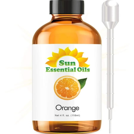 Orange (Large 4oz) Best Essential Oil (Best Smelling Essential Oils For Soap)