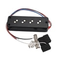 thumbnail image 1 of TISHITA 4 Strings Bass Double Coil Pickup Accessory Easy to Install Humbucker Pickup Neck, 1 of 8