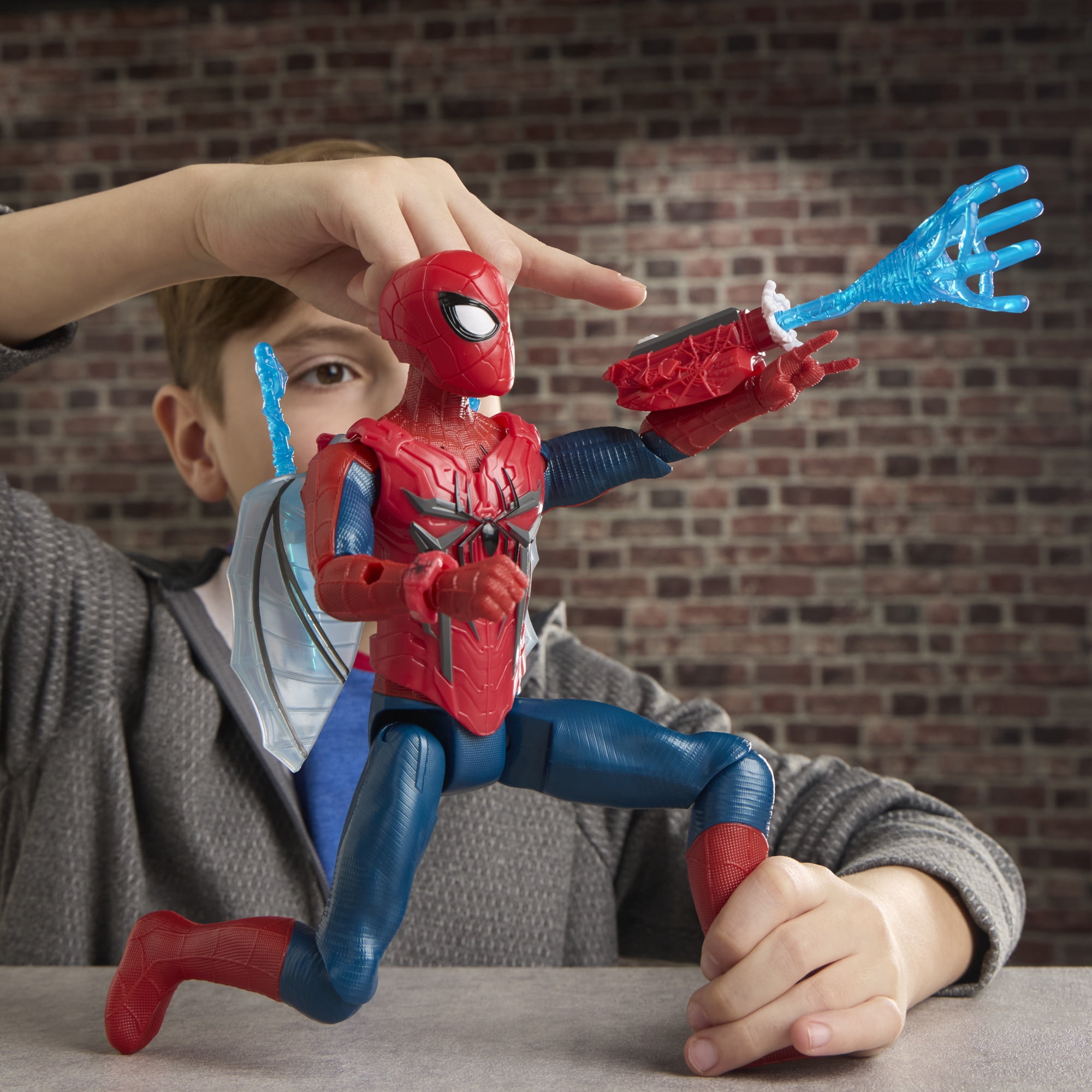 Marvel Spider-Man Brand New Day Titan Series Ultimate Web Gear Action Figure, 11.5 Inches